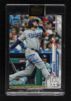 2022 Archives Signature Series /99 Max Muncy (2020 Topps One) Buyback Auto - Image 1 of 2