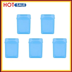 3.5 Inch IDE SATA HDD Hard Drive Disk Storage Box Plastic HDD Caddy Case(Blue) - Afbeelding 1 van 10