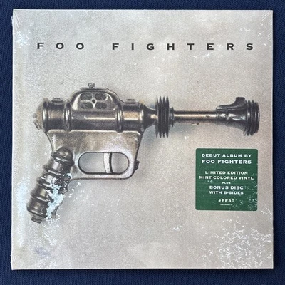 Foo Fighters Self Titled Indie-Exclusive MINT Vinyl 2xLP NEW Limited Bonus Disc - Image 1 of 4