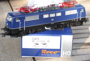 Roco 73419 H0 E-Lok Br 111 013-9 Blue D. DB Epoch 4/6 Lok Dss Wilde 13 Rarity - Picture 1 of 5