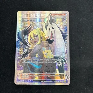 Pokemon Karte Delinquent 98b/122 Trainer Fullart XY Premium Trainer Collection - Bild 1 von 3