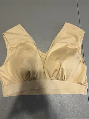 Tommie Copper Shoulder Back Support Bra Nude Size 3XL - Image 1 of 4