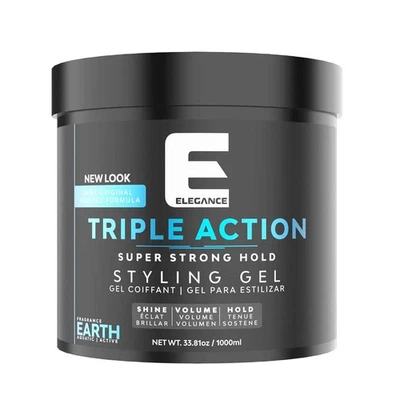 Elegance Earth Fragrance Triple Action Hair for Men And - Super Strong Hold, ... - Image 1 of 4