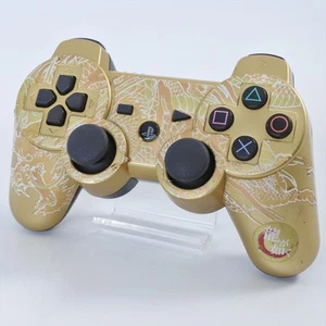 PS3 Controller GOLD RYU GA GOTOKU YAKUZA CECHZC2JA1 DUAL SHOCK 3 SIXAXIS 3064 - Picture 1 of 8