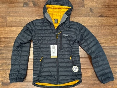 Rab Microlight Alpine Down Jacket with hood - Men  XS New with tags - Image 1 of 4