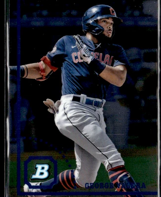 2022 Bowman Heritage - Chrome Prospects George Valera #96 - Image 1 of 2