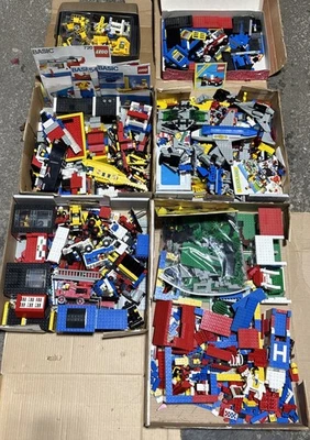 Gran Lote De Juegos Lego Años 80, Mini Figuras Y Piezas - Lego City Y Más Foto 1 de 4