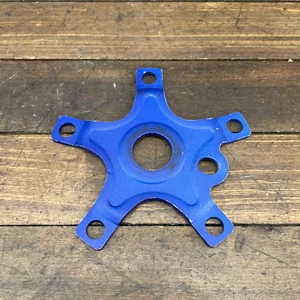 De colección BMX Spider Azul Aleación Old School BMX 110 BCD De Colección OG Fit Disco Eléctrico - Imagen 1 de 9