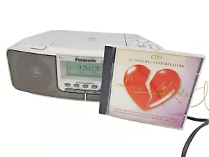 Panasonic RC-CD500 CD Compact Disc Clock Radio AM FM Alarm Doze Snooze Retro Vtg - Picture 1 of 24