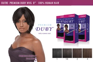 Outre Premium DUBY 100% Human Hair Weave Extension Pre-Bump Style 8"  - Picture 1 of 1