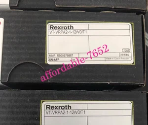 VT-VRPA2-1-12/V0/T1 R900979887 Rexroth amplifier VT-VRPA2-1-1X/V0/T1 FedEx DHL - Picture 1 of 1