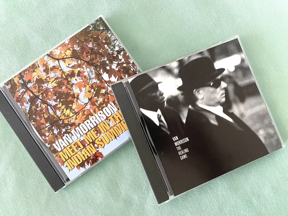 Van Morrison     *PROMO CD LOT*     Meet Me in the Indian  --  The Healing Game Foto 1 de 1