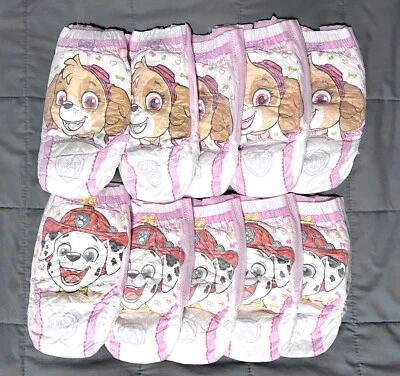 Pantalones de entrenamiento vintage 2017 Parent's Choice Paw Patrol Girl Pull Ups 4T-5T -10CT Foto 1 de 3