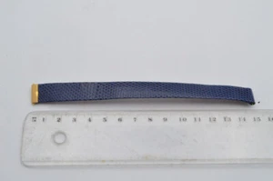 PULSERA PIAGET PROTOCOL PIEL 13MM VINTAGE RAREZA BONITO AZUL 3 15CM LARGO - Imagen 1 de 2