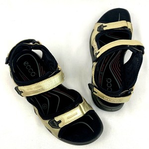 ecco gold sandals