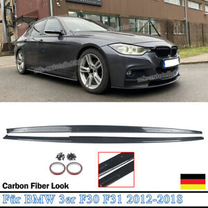Für BMW 3er F30 F31 Seitenschweller Side Skirt Schweller MP Style Carbon Look DE
