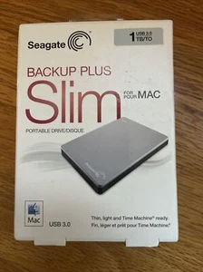 Seagate Backup Plus Slim 1TB, External, 5400 RPM, 2.5 inch (STDR1000101) Hard... - Afbeelding 1 van 4