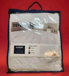 Almohadilla de colchón acolchada impermeable Defend-A-Bed para Queen 60" x 80". ¡Envío gratis! - Imagen 1 de 4