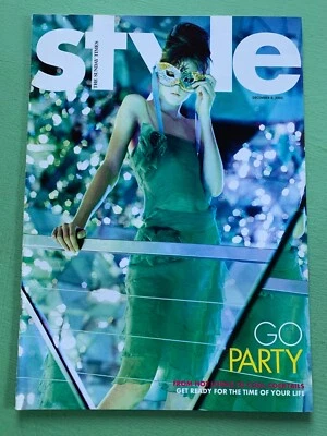 Sunday Times STYLE mag 8-December-2002 Model Charlotte Wheeler Groove Armada UK - Image 1 of 2