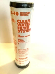 S-10 Aqua Guard Water Filter Set of 1 Carbon and 1 Sediment 10” x 2.5” Aquaboon - Picture 1 of 5