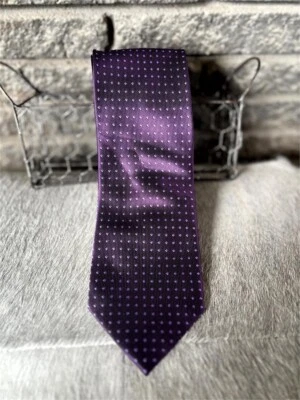 Corbata PAUL SMITH London estampado púrpura oscuro/violeta 100 % seda Foto 1 de 4