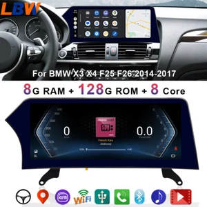 For BMW X3 F25 2014-2017 Android Car GPS Blade Screen Navi Stereo 12.3'' 8G+128G - Picture 1 of 12