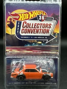 2022 Hot Wheels ORANGE 1972 NISSAN SKYLINE HT 2000GT-R 2/3 Non Mint 36th CONVENT - Picture 1 of 4