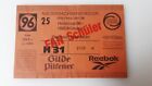 Ticket Hannover 96 - TSV 1860 München 1997/98 DFB-Pokal Sammlerticket H96