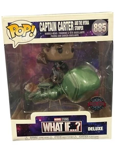 Captain Carter & Hydra Stomper 885 Marvel: What If…? Funko Pop Vinyl Vaulted - Picture 1 of 2