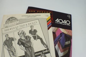 Modelli STRETCH & SEW donna per tessuti a maglia NON TAGLIATI Ann Pearson vintage - Foto 1 di 7