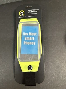 Nuevo paquete de cintura para teléfono inteligente C9 Champion amarillo neón - Imagen 1 de 2