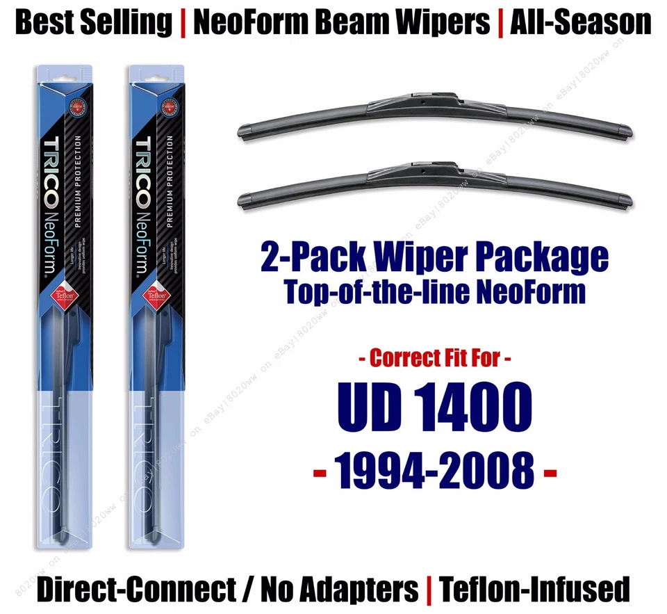 2 шт суперпремиум дворники NeoForm подходят для 1994-2008 UD 1400 16200x2 - Изображение 1 из 1