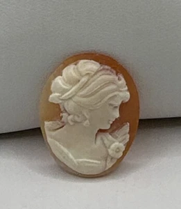 Small Side Profile Loose Carved Cameo (2.11g) - Picture 1 of 2