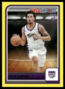 Aros NBA 2023-24 amarillo #279 Jalen Slawson radiocontrol Sacramento Kings Furman - Imagen 1 de 2