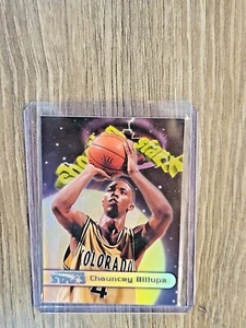 1997 Wheels Rookie Thunder Shooting Stars Chauncey Billups #SS1 Rookie RC - Picture 1 of 2