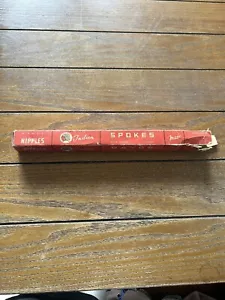 Vintage Antique Bike Bicycle Indian Steel Spokes & Nipples Belgium - Picture 1 of 19