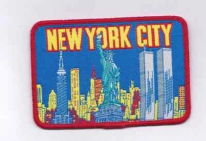 Vintage New York City Patch Skyline Patch - Imagen 1 de 1