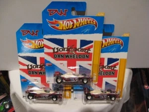 Hot Wheels 1:64 2012 nuevos modelos Dan Wheldon Dw-1 Lion Heart (lote de 3) - Imagen 1 de 4