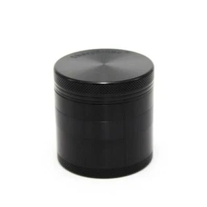 Molinillo de hierbas/tabaco de techo rígido de 5 piezas Sharpstone 2,25" NEGRO AUTÉNTICO - Imagen 1 de 3