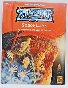 Spelljammer SJR8 Space Lairs Advanced Dungeons & Dragons 2nd Edition Module - Picture 1 of 3