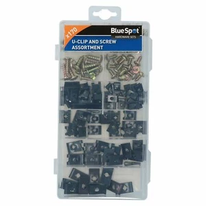 Schraube und U Typ Kissen Speed Clips Sortiment Kit Befestigungen Befestigungen 170 Stck. - Bild 1 von 3