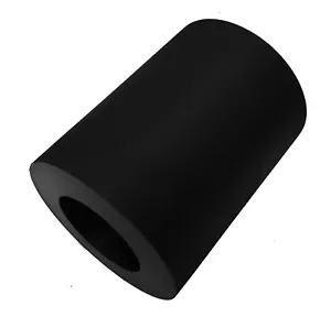 Goma de neopreno Herco - Buje - Rodillo - Rueda (4" OD x 2-1/4" ID x 5" H) - Imagen 1 de 4