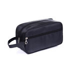 Outdoor Travel Toiletry Bags Mens Ladies Supplies Organizer Kit Bag(Black)