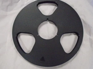 NAB Plastic Take Up Reel To Reel Master 1/4" Tape 10.5" Empty Flange Metal 10"