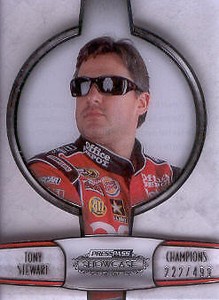 2011 Press Pass Showcase Champions #CH3 Tony Stewart/499