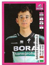 N.136 Davide Formolo Bora - Hansgrohe - 2019 Giro D'Italia 102 Panini