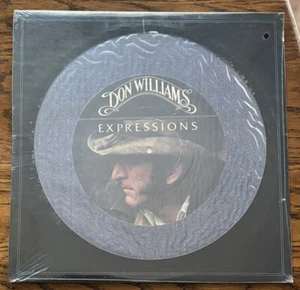 Don Williams SEALED “Expressions” 1978 ABC Records PROMOTIONAL NFS PICTURE DISC - Picture 1 of 3