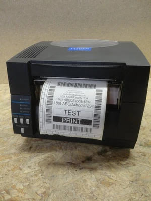 CITIZEN CL-S521  POS Thermo Direct  USB / Seriell Etiketten Drucker  -Schwartz - - Bild 1 von 4