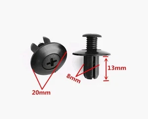 Auto Clip 50 Pcs hole size 8 mm - Picture 1 of 7