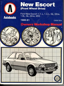 Ford new Escort (front wheel drive): 1980-81 autobook by Various (First HB 1981) - Picture 1 of 1